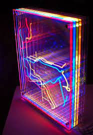 In Transit Light Sculpture Lighting Aomalley Org Light Sculpture Light Art Edge Lighting