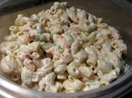 Boil the macaroni and the potatoes in two separate pots simultaneously. I Believe I Can Fry Hawaiian Macaroni Salad Best Macaroni Salad Amish Macaroni Salad Recipes