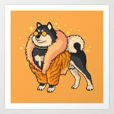 Dog Shibainu Illustration Vectorart Digitalart Fashion Animal Fashion Illustration Art Dog Illustration