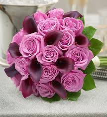 Whether you're looking to buy flowers and gifts like roses , orchids, gift baskets, bonsai trees, flowering plants or wedding bouquets, we have the highest quality blooms and the. Purple Elegance Rose Mini Calla Lily Bouquet 1800flowers Com