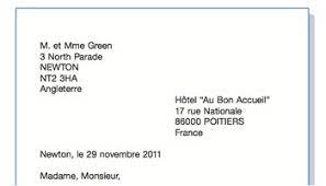 French Letter Writing Collins Dictionary Language Blog
