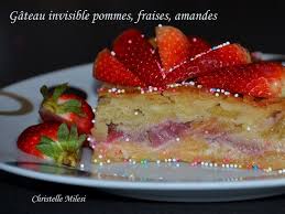 Recette De Gateau Invisible Pommes Fraises Amandes Recette Gateau Invisible Aux Pommes Recette Tarte Aux Pommes Facile Recette Gateau