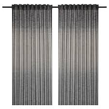 Blekdraba Curtains 1 Pair Gray Ikea Curtains Ikea Grey Curtains