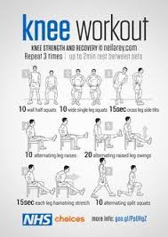Knee Workout Http Www Nhs Uk Livewell Fitness Documents Knee Workout V2 Jpg Knee Exercises Knee Strength Recovery Workout
