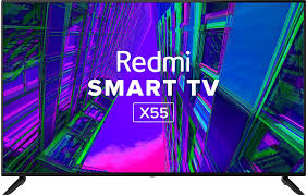 Redmi 139 Cm 55 Inches 4k Ultra Hd Android Smart Led Tv X55 L55m6 Ra Black 2021 Model Amazon In Electronics