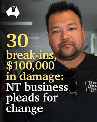 A restaurant owner has revealed the dire challenges Top End businesses face  after his Stuart Park family restaurant was broken into for the 30th time  in three years.⁣ ⁣ The owner of