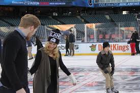 Hi ek, your wife called. Gabe Landeskog And Mel Shouldice Academic Dress Fashion Nhl