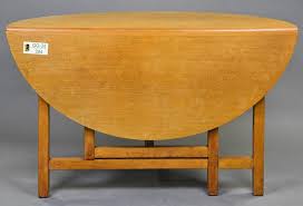 This table comes ready to paint or stain so you can match it to any decor. Lot Art Mid Century Modern Drop Side Oval Dining Table