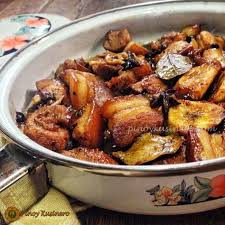 Pork Humba Visayan Pork Adobo Ingredients 1 Lb Pork Belly 5 Cloves Garlic 1 Small Red Onion 3 T Oyster S Pork Adobo Humba Recipe Pork Pork Recipes