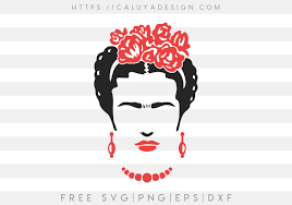 Free frida kahlo icons in various ui design styles for web and mobile. Free Frida Kahlo Svg Png Eps Dxf By Caluya Design