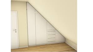Ein begehbarer kleiderschrank ist eine tolle sache. Begehbarer Kleiderschrank Unter Der Dachschrage Innenausbau Binder