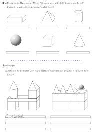 Für die grundschule finden sie zu den fächern deutsch, mathematik und hsu aktuelle proben, übungsblätter und lernzielkontrollen, die auf den die kinder müssen antworten begründen, beispiele finden und gegenargumente formulieren. Geometrische Korper 3 Klasse Geometrische Korper Mathematikunterricht Korper Mathematik