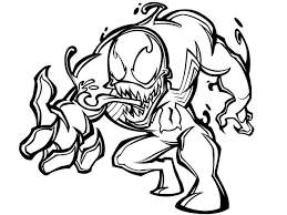 He is a liquid black alien symbiote. Venom Coloring Pages 60 Coloring Pages Free Printable