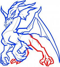 How To Draw A Water Dragon Blue Dragon Step By Step Dragons Draw A Dragon Fantasy Free Online Drawing Tutorial A Water Dragon Online Drawing Blue Dragon