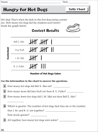 tally mark first grade worksheets printable shelter