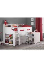 Buy Julian Bowen Multi Storage Mid Sleeper From The Next Uk Online Shop Mid Sleeper Bed Mid Sleeper Bed Storage