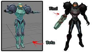 Reggie-800's Nintendo Secrets on X: Lost Phazon Suit: Hidden in Metroid  Prime's internal data, there's a beta design for Samus' Phazon Suit.  According to the devs, it got cut because Phazon makes