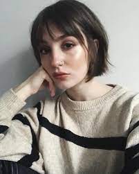 The style originated in the 1890s, with french actress and singer polaire, who wore her hair in a cropped bob and later became more of a widespread trend during the 1920s flapper era. Hair Lw Lh Did It Again Modern French Bob For The Win Localhoneynashville Frenchbob Mango Fashi Short Hair Fringe Short Hair Styles Fringe Hairstyles
