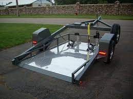 Ramp Free Trailer Motorcycle Trailer Utility Trailer Trailer Ramps