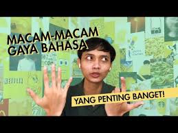Majas ini adalah gaya bahasa yang sering di gunakan untuk membandingkan objek dengan lainnya. Macam Macam Gaya Bahasa Tips Menulis Youtube