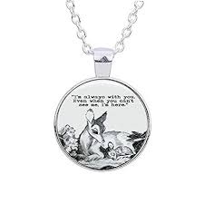 A page for describing quotes: Oval Bambi Mother Always With You Quote Dome Import It All