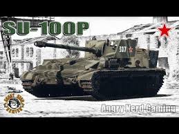 The main gun and bow machine gun were removed, a tow missile launcher was added, the smoke dischargers were moved to the glacis, and applique armor was added. War Thunder Su 100p Soviet Tier 4 Tank Destroyer Youtube War Thunder Tank Destroyer War