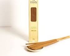 Beautiful display of Cambodian incense sticks and natural herbs