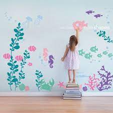 Would compliment any home or office. 34 Ocean Inspired Wall Decals Ideas Wall Decals Ocean Inspiration Wall