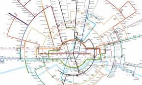 Circle line underground tube stations Every Line Becomes A Circle Line A New Way To See The Tube Map Uk News The Guardian