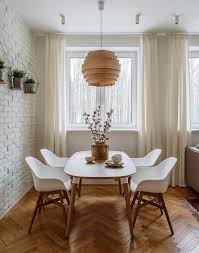 This is because of the function of the white color is making the room looks cleaner and wider. Textured Modernity 20 Dining Rooms With White Brick Walls Decorpion