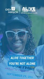 It takes an immense amount of strength and courage to share your battle  with mental health, and we thank Sarah Gilman for sharing her story for the  first time with #AliveTogether. You're