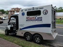 A Golf Cart Ambulance Ambulance Emergency Medical Services Ems Unit