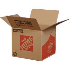 The Home Depot 18 In L X 18 In W X 16 In D Medium Moving Box 1001005 The Home Depot