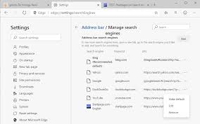 You can install chrome th. How To Change The Default Search Engine In Microsoft Edge Chromium Ghacks Tech News