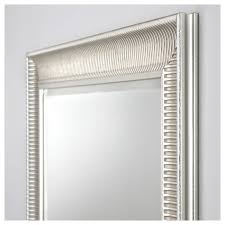 Songe Lustro Srebrny 91x130 Cm Zamow Tutaj Ikea Lighted Wall Mirror Modern Mirror Wall Fireplace Mirror