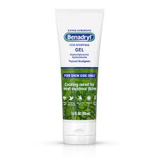 Benadryl Extra Strength Antihistamine Anti Itch Gel 3 5 Fl Oz Bottle Benadryl Itch Relief Anti Itch