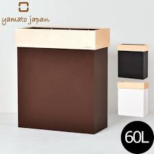 楽天市場 ゴミ箱 2分別 3分別 4分別 60l 60リットル 木製 大容量 大型 大きい キッチン ふた付き ダストボックス ごみ箱 インテリア雑貨 北欧 45l袋可 45リットル袋可 ゴミ袋が見えない ゴミ袋が隠せる おしゃれ 生ごみ 生ゴミ かわいい 可愛い hanger dust w ハンガー