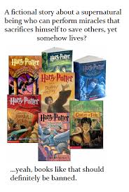 Harry Potter Is Evil Books Banned Books Week Harry Potter Books Series