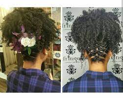 Wedding Style For 3c 4a Natural Curls Curly Wedding Hair Hair Styles Natural Hair Bride