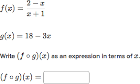 Find Composite Functions Practice Khan Academy