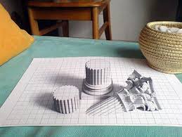 This can be as simple as adding thickness to block letters or as complex as a drawing is a 2d model of 3d space if you want it to be. Wonderful 3d Pencil Drawing Imgur