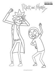 Check spelling or type a new query. Rick And Morty Printable Coloring Sheets Novocom Top