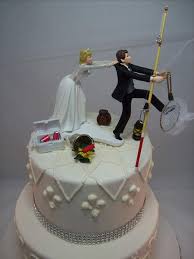 Ideas On Fishing Wedding Cake Topper For Fishing Lovers Funny Wedding Cakes Funny Wedding Cake Toppers Fishing Wedding Cake Toppers
