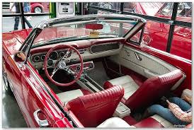 1965 Mustang 289 Convertible Red White Interior 1965 Mustang Mustang Interior Mustang Convertible