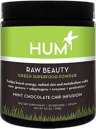 Raw Beauty Vegan Green Superfood Powder Hum Nutrition