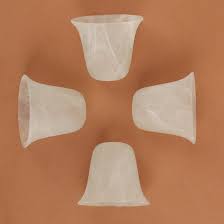 Maybe you would like to learn more about one of these? Anmytek 4 Pack Kitchen Island Lighting Replacement Part Bell Shaped Glass Shade Alabaster Glass Shades Replacement For Ceiling Fan Light Wall Light And Pendant Lipless With 1 5 8 Inch Fitter Opening Wayfair