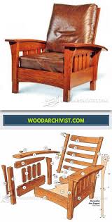 Classic Morris Chair Plans Furniture Plans And Projects Woodarchivist Com Morris Chair Craftsman Chairs Classic Chair