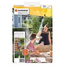 Gardena Luftkuhler Outdoor Spruhnebelset Automatisch Max Wasserdurchfluss 13 L H Bauhaus
