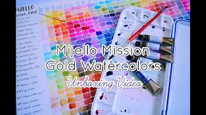 Mijello Mission Gold Watercolors