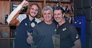 Mouratoglou is the son of greek businessman paris mouratoglou and a french mother. Just A Matter Of Time Before Stefanos Tsitsipas Wins A Grand Slam Patrick Mouratoglou Firstsportz